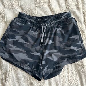ATHLETA Girl All Play Camo Shorts XL